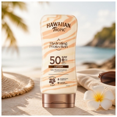 Hawaiian Tropic Mitrinošs Aizsarglīdzeklis SPF50 180 ml