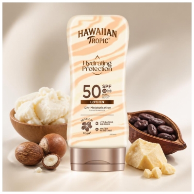 Hawaiian Tropic Mitrinošs Aizsarglīdzeklis SPF50 180 ml