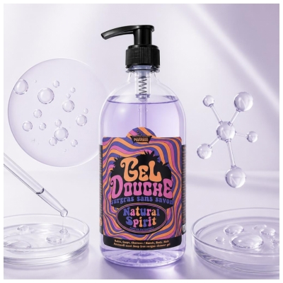 Les Petits Bains de Provence Gel de Duș Patchouli 1 L