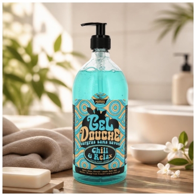Les Petits Bains de Provence Jasmijn Sinaasappel Douchegel 1 L
