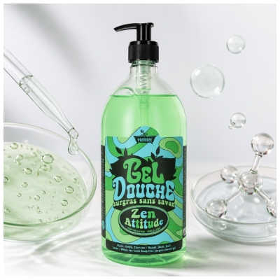 Les Petits Bains de Provence Gel de Duș Lotus Ceai Alb 1 L