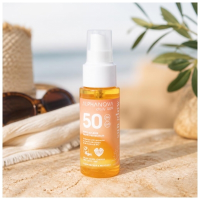 Alphanova Sun Glow Huile Solaire SPF50 50 ml