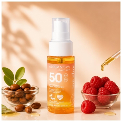 Alphanova Sun Glow Huile Solaire SPF50 50 ml