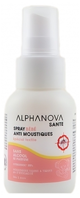 Alphanova Spray Bébé Anti-Moustiques 50 ml