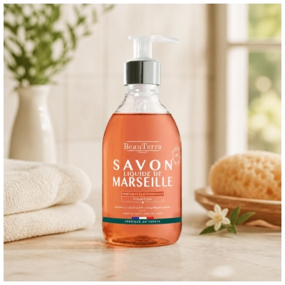 BeauTerra Marseille tekoče milo pomarančni cvet 300 ml