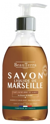 BeauTerra Shea Butter Liquid Marseille Soap 300 ml