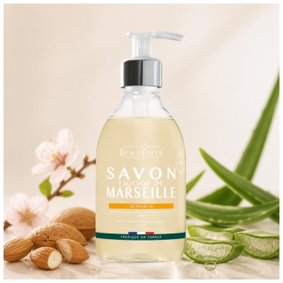 BeauTerra Marseļas šķidrās ziepes ar pārsātinājumu 300 ml