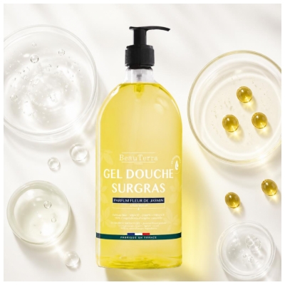 BeauTerra Overfedende Shower Gel Jasminblomst 1 L