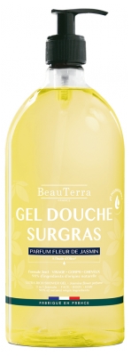 BeauTerra Rückfettendes Duschgel Jasminblüte 1 L
