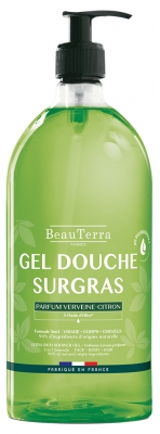 BeauTerra Lemon Verbena Surgras Shower Gel 1 L