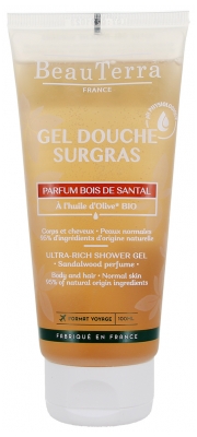 BeauTerra Gel Doccia al Sandalo Surgras 100 ml