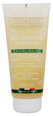 BeauTerra Gel Douche Surgras Extra-Doux 200 ml