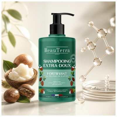 BeauTerra Erittäin mieto vahvistava shampoo 750 ml