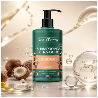 BeauTerra Shampoo Riparatore Extra Delicato 750 ml