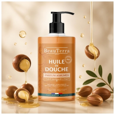 Ulei de duș BeauTerra Citrice 750 ml