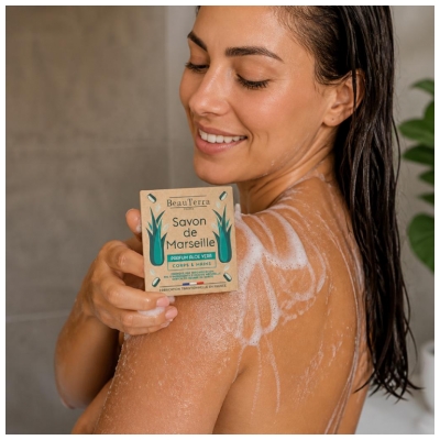 BeauTerra Marseille Sæbe Fast Aloe Vera 100 g