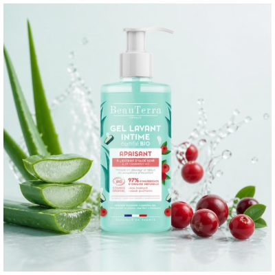 BeauTerra Nomierinošs Bio Intīmais Gels 500 ml