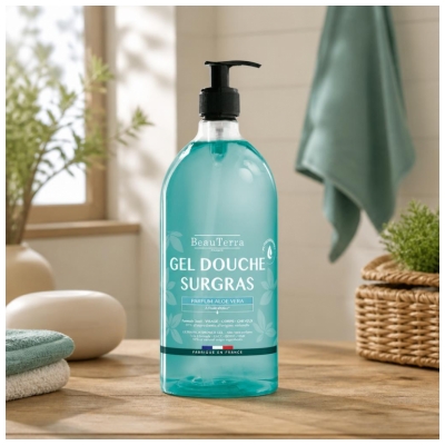 BeauTerra Aloe Vera Surgras Shower Gel 1 L