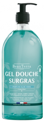 BeauTerra Överfettande Duschgel Aloe Vera 1 L