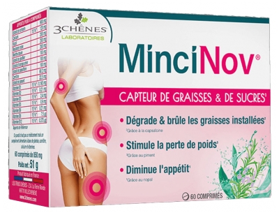 Les 3 Chênes MinciNov Innovation Weight Loss 60 Tabletek