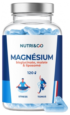 Nutri&Co Magnésium 120 Gélules