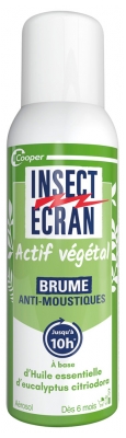 Insect Ecran Brume Anti-Moustiques Actif d'Origine Végétale 100 ml