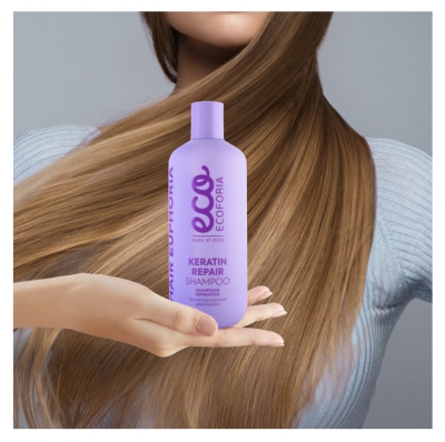 Ecoforia Keratine Repair Shampoo 400 ml