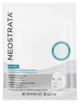 NeoStrata Restore Masque Bio-Cellulose Hydratation et Revitalisation 20 g