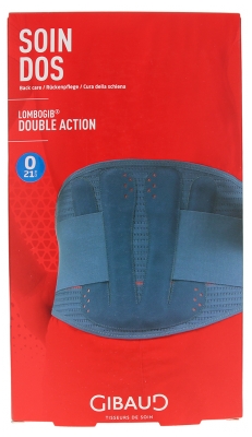 Gibaud Lombogib Double Action Noire 21 cm - Taille : Taille 0