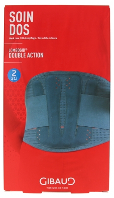 Gibaud Lombogib Double Action Noire 21 cm - Taille : Taille 2