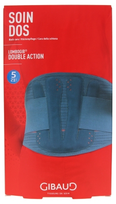 Gibaud Lombogib Double Action Noire 21 cm - Taille : Taille 5