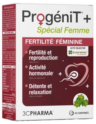 3C Pharma ProgéniT+ Spécial Femme 60 Tablets