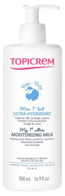 Topicrem UH - Bébé Mon 1er Lait Ultra-Hydratant 500 ml