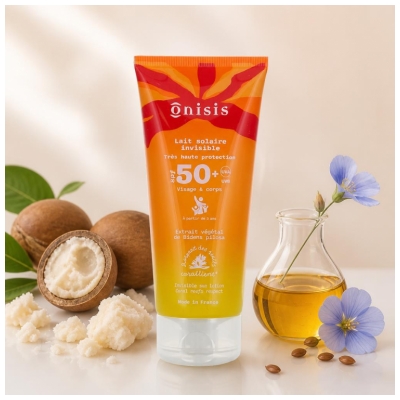 Onisis Unsichtbare Sonnenmilch SPF50+ 200 ml