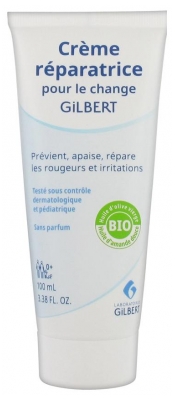 Gilbert Crème Réparatrice pour le Change 100 ml (à utiliser de préférence avant fin 09/2024)