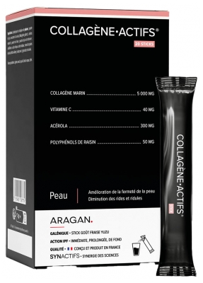 Aragan Synactifs CollagèneActifs 20 Sticks