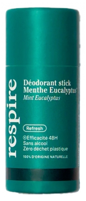 Respire Deodorante Stick Menta Eucalipto Biologico Formato Scatola 50 g