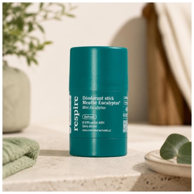 Respire Deodorant Stick Máta Eukalyptus Bio 50 g