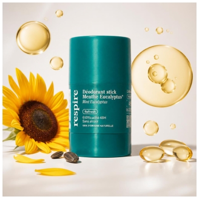 Respire Deodorant Stick Máta Eukalyptus Bio 50 g