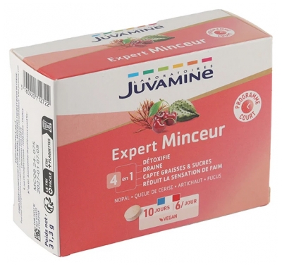 Juvamine Expert Minceur 4en1 60 Comprimés