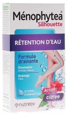 Nutreov Ménophytea Silhouette Rétention d'Eau 60 Comprimés