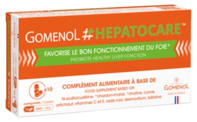 Laboratoire du Gomenol Hepatocare 10 Compresse