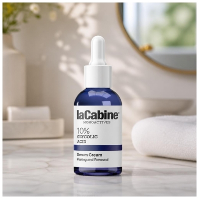 LaCabine Crema Serum Monoactiva 10% Ácido Glicólico 30 ml