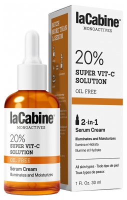 LaCabine Monoaktive 20 % Super Vit C Solution Serum Creme 30 ml