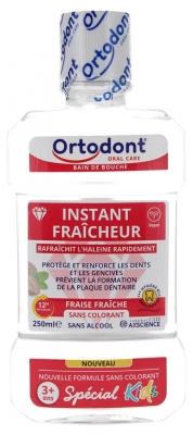 Ortodont Bain de Bouche Instant Fraîcheur Spécial Kids 250 ml