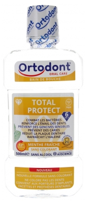 Ortodont Bain de Bouche Total Protect 6en1 500 ml