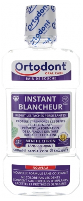 Ortodont Bain de Bouche Instant Blancheur 500 ml