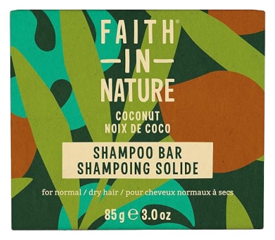 Șampon Solid cu Nucă de Cocos Faith In Nature 85 g