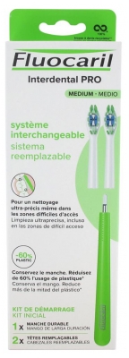 Fluocaril Interdental Pro Système Interchangeable Medium Kit de Démarrage (Fin de série)