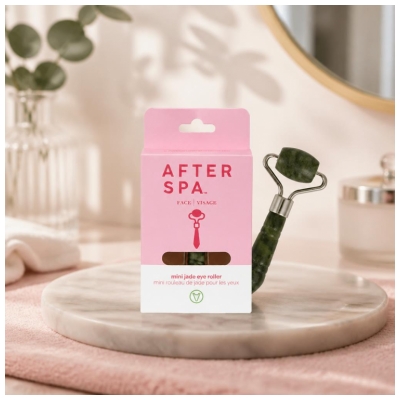 Afterspa Mini Rola de Jad pentru Ochi
